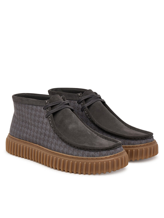 Clarks Черевики Clarks Torhill Hi 26183426 Сірий