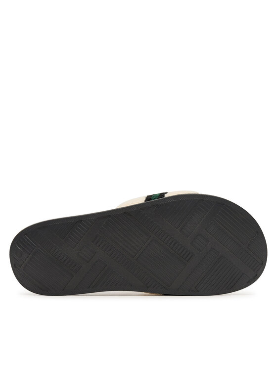Tommy Hilfiger Şlapi Tommy Hilfiger Hilfiger Towelling Pool Slide FM0FM06007 Crem