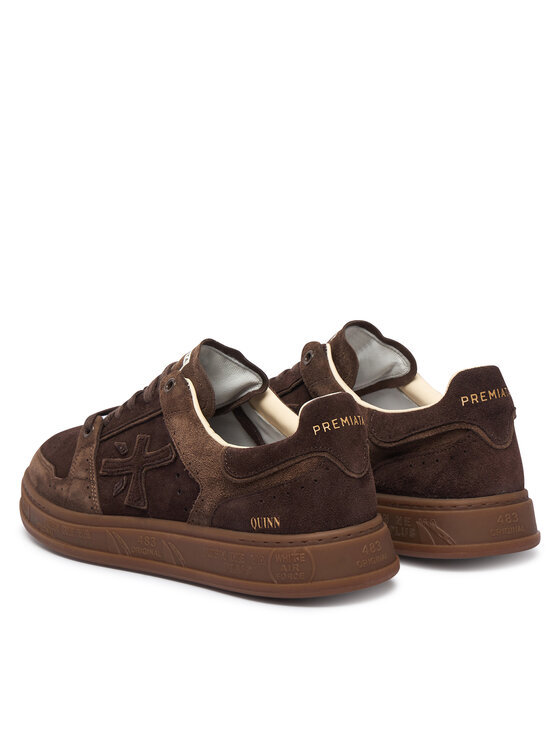 Premiata Sneakersy Premiata Quinn Var 8648 Brązowy ciemny
