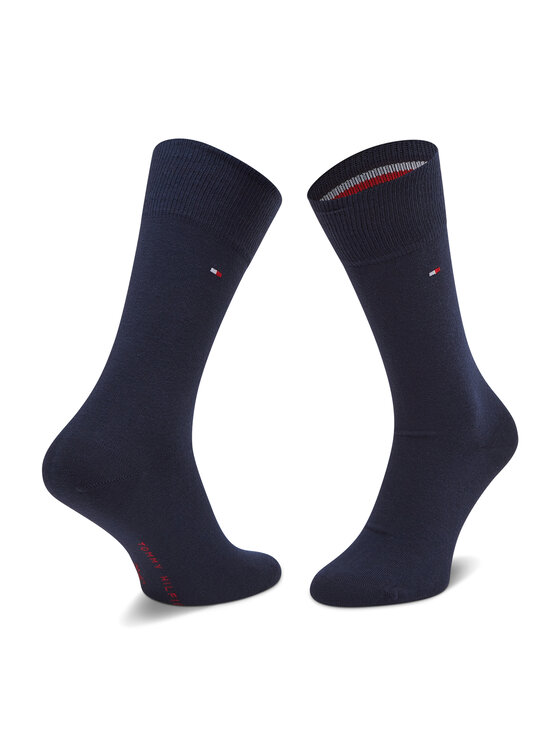 Tommy Hilfiger Skarpety długie Tommy Hilfiger 100001496 Granatowy