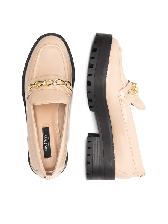 Nine West Лофери Nine West NYLA 8123-1 Бежевий