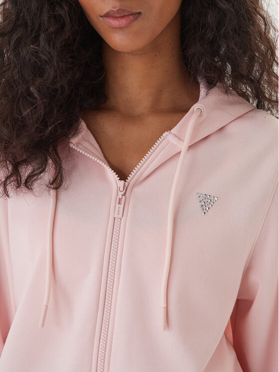 Guess Guess Sudadera V6GQ15 K3093 Rosa Regular Fit
