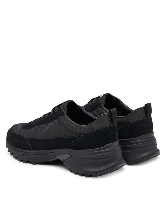 Calvin Klein Sneakersy Calvin Klein Hike Runner Casual NY-Su Aop YM0YM01378 Černá