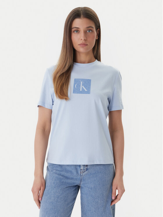 Calvin Klein Jeans Calvin Klein Jeans Camiseta LV047F819G Azul Classic Fit