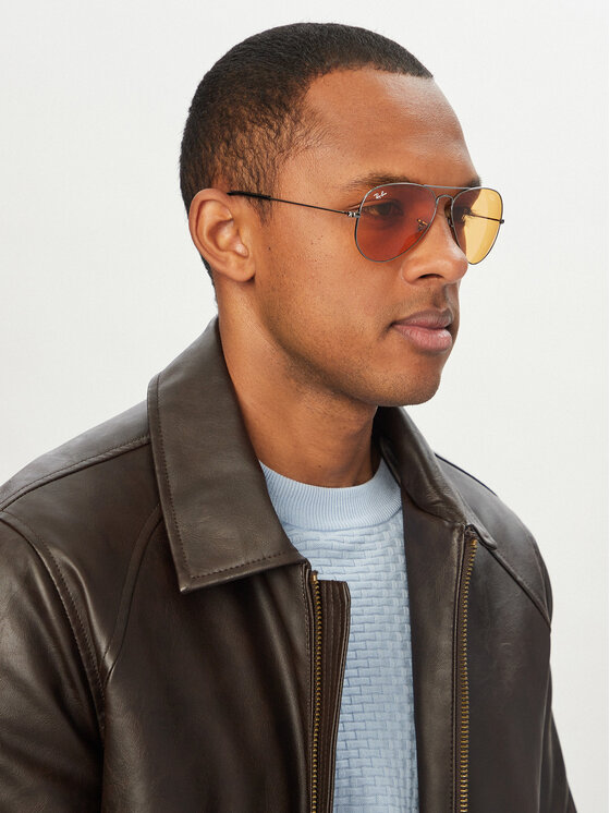 Ray-Ban Сонцезахисні окуляри Ray-Ban 0RB3025 Срібний