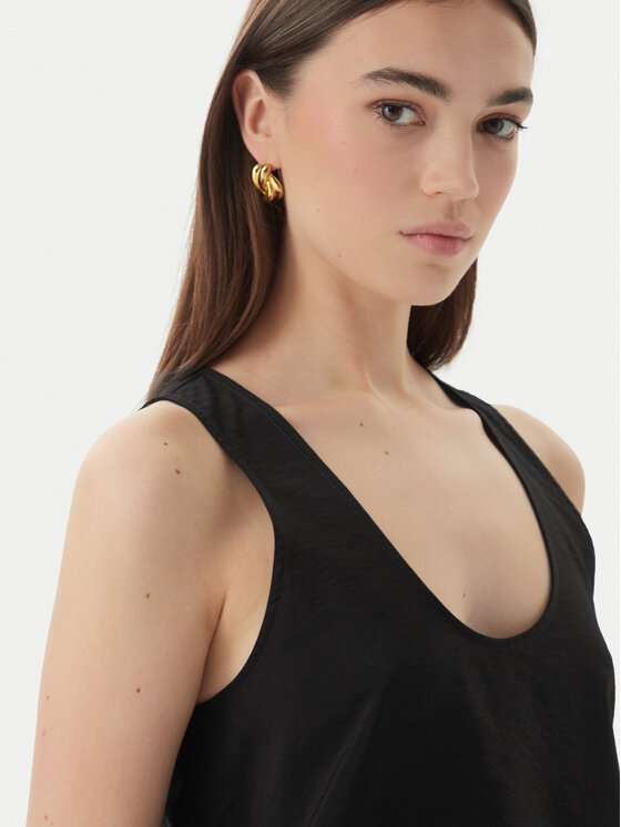 Marella Marella Top Umico 2613161024 Negro Regular Fit