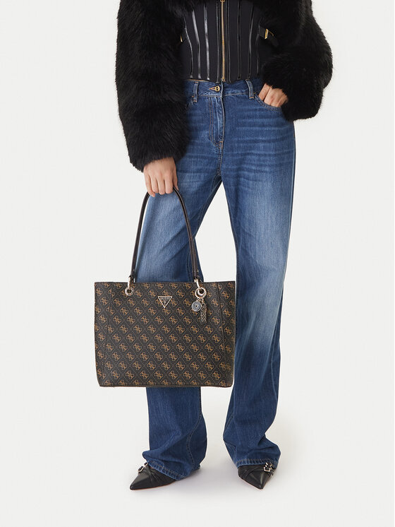 Guess Geantă Guess Noelle II HWQG96 72250 Negru