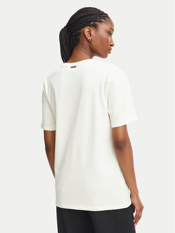 MICHAEL Michael Kors MICHAEL Michael Kors Camiseta MT6524Y97J Crema Regular Fit