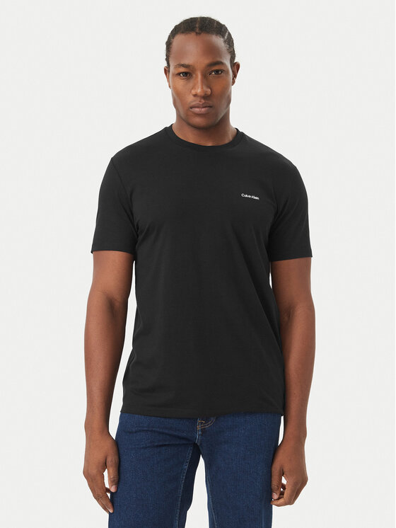 Calvin Klein Calvin Klein Camiseta LV04LH200G Negro Slim Fit