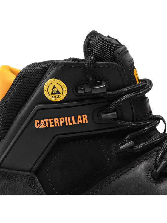 CAT Footwear Bakancs CAT Footwear Excavator Lt S3 Wr P725135 Fekete