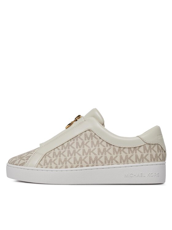 MICHAEL Michael Kors Снікерcи MICHAEL Michael Kors Keaton Zip Slip On 43R4KTFP2B Écru