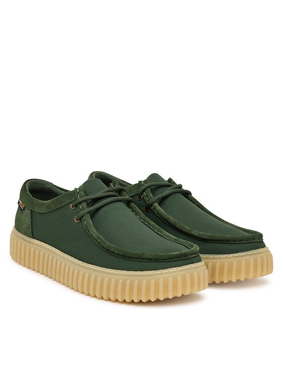 Clarks Туфлі Clarks Torhill Lo 26186160 Зелений