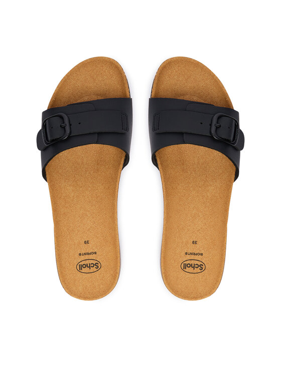 Scholl Шльопанці Scholl Ginni Med. MF32005 Чорний