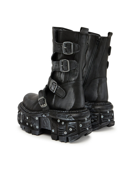 NEW ROCK Īsie zābaki NEW ROCK M-373SC-C1 Pelēks