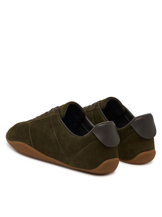 Calvin Klein Сникърси Calvin Klein Baller Sneaker Laceup HW0HW03263 Каки