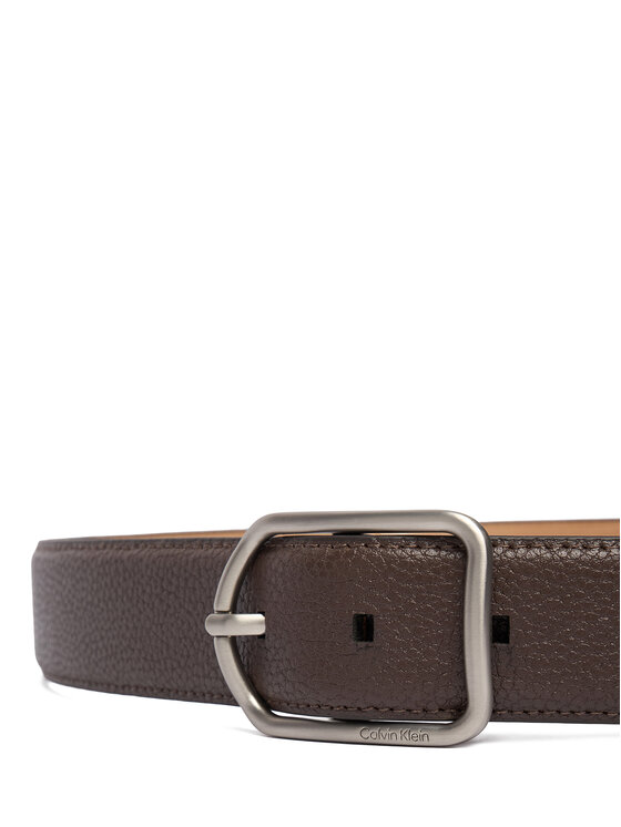 Calvin Klein Muški remen Calvin Klein Round Buckle 35Mm LV04D7024G Smeđa