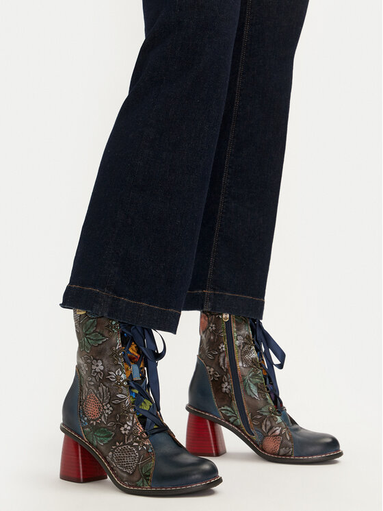 Laura Vita Členková obuv Laura Vita Evcao 311 Modrá