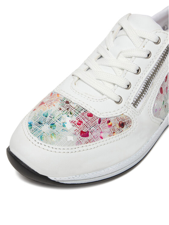 Rieker Sneakers Rieker CEO-N1112-90 Alb