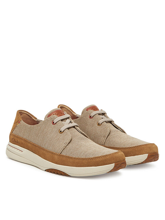 Clarks Снікерcи Clarks Easeway Lace 26181369 Бежевий