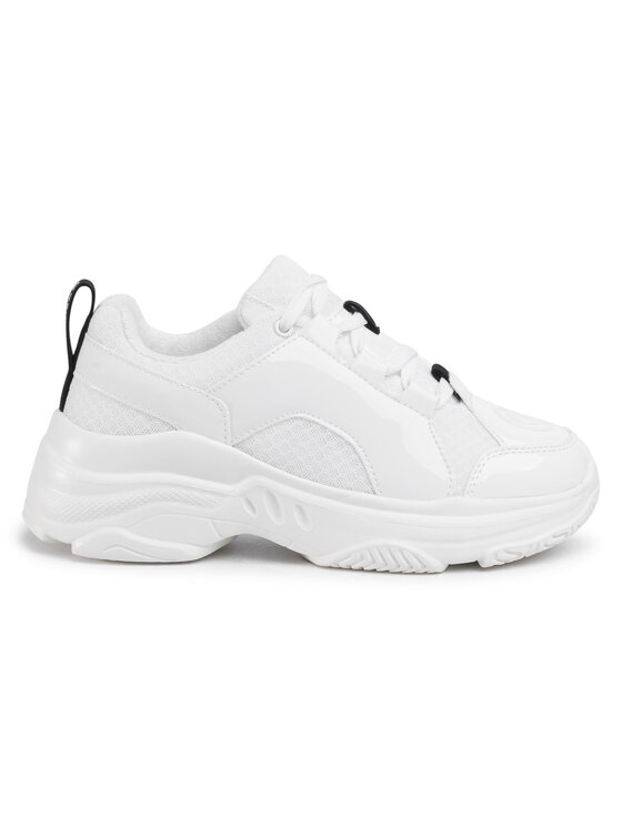 Desigual Snīkeri Desigual Sneaker Chunky 20SUKP03 Balts