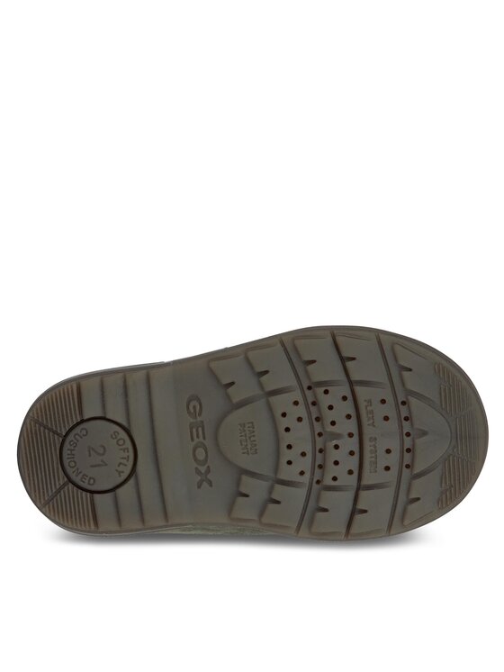 Geox Kozačky Geox B Hynde Boy Wpf B842HA 00032 C3014 M Zelená