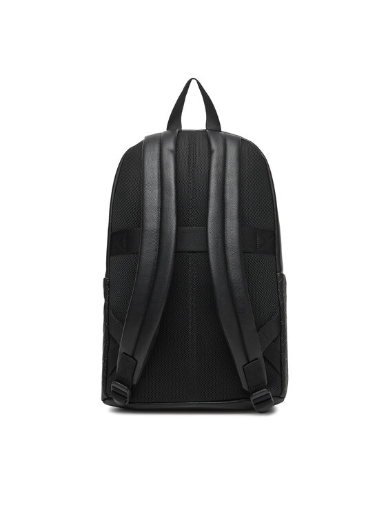 Calvin Klein Mochila Calvin Klein Emblem Emboss Round Backpack LV04D3202G Negro