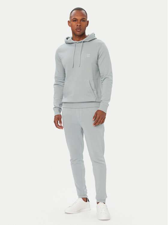 BOSS BOSS Camiseta Logo Tape2 50574200 Gris Regular Fit