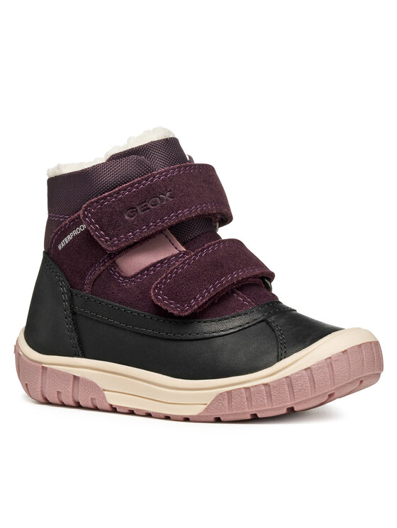 Geox Čižmy Geox B Omar Wpf B462LC 022FU C9228 M Fialová