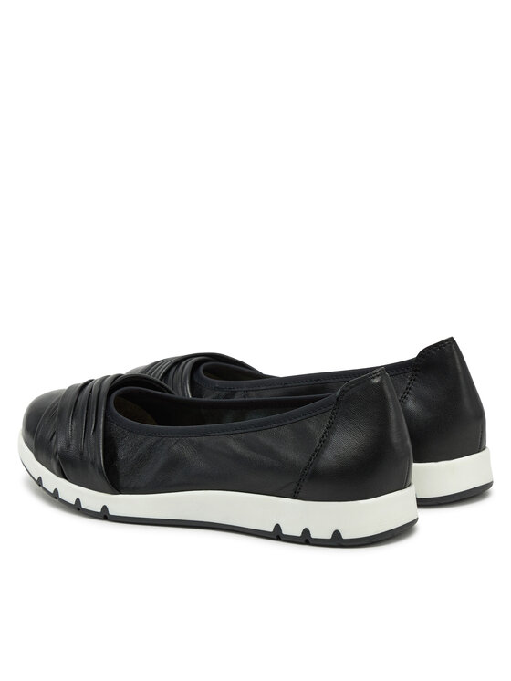Caprice Baleriny Caprice 9-22118-44 Czarny