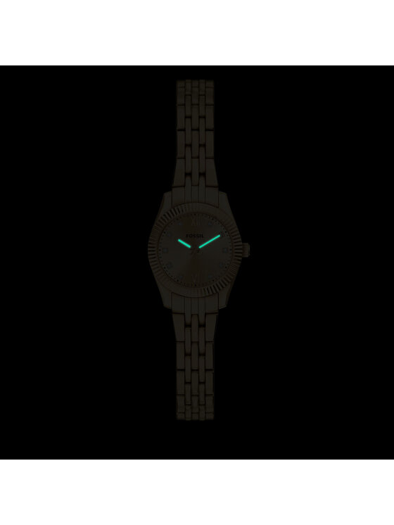 Fossil Годинник Fossil Scarlette ES5474 Золотий