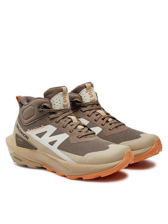 Salomon Трекінгові черевики Salomon Elixir Activ Mid Gore-Tex L47457200 Бежевий