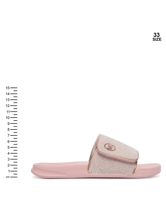 MICHAEL Michael Kors Шльопанці MICHAEL Michael Kors Jett Darby MK04190731 Рожевий