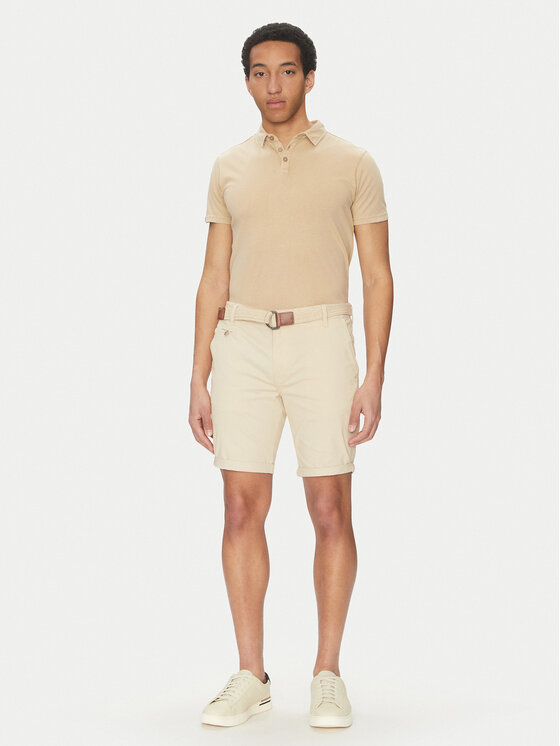 INDICODE INDICODE Футболка Injamiro 41-143 Бежевий Regular Fit
