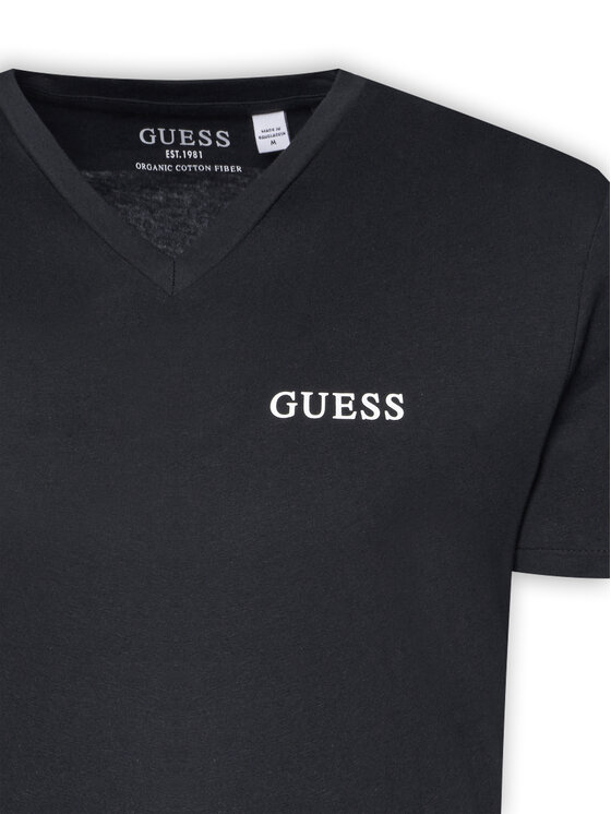 Guess Guess Conjunto de camisetas U5BG58 KCAM1 Negro Regular Fit