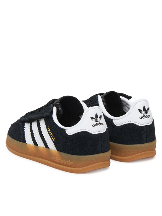 adidas Снікерcи adidas Gazelle Indoor Comfort Closure Elastic Lace IH9131 Чорний