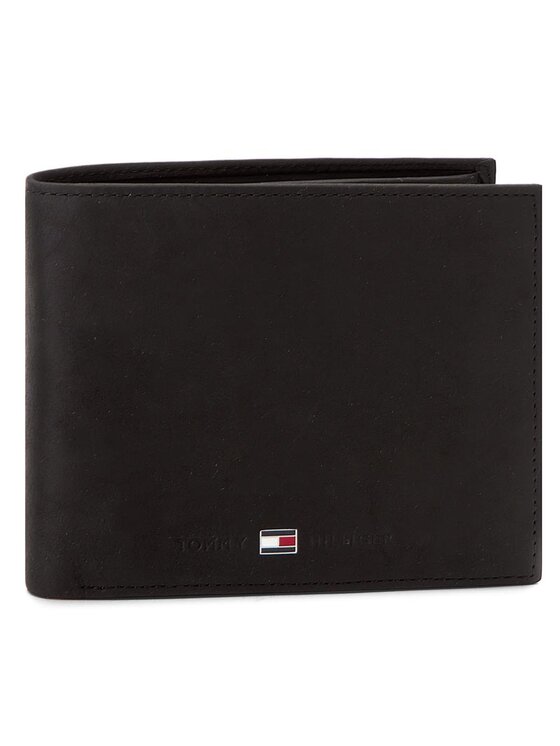 Tommy Hilfiger Portafoglio Tommy Hilfiger Johnson Trifold AM0AM00665 Nero