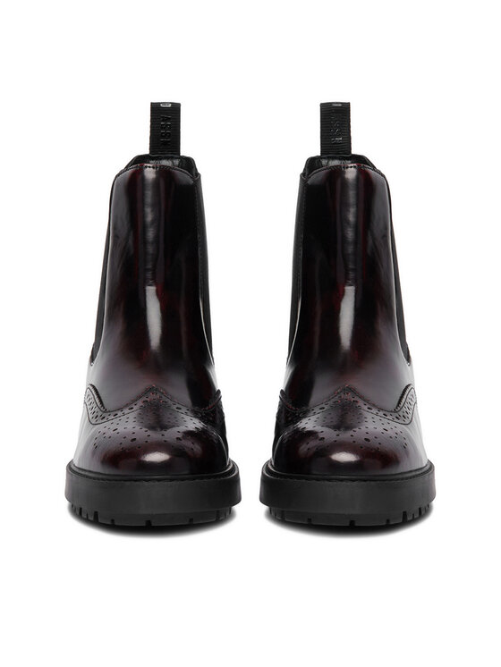 U.S. Polo Assn. Боти тип челси U.S. Polo Assn. EO-ANYA002W/GL1 Бордо