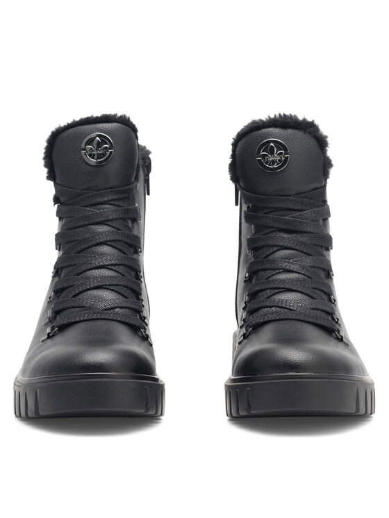 Rieker Botines planos Rieker Y3432-00 Negro