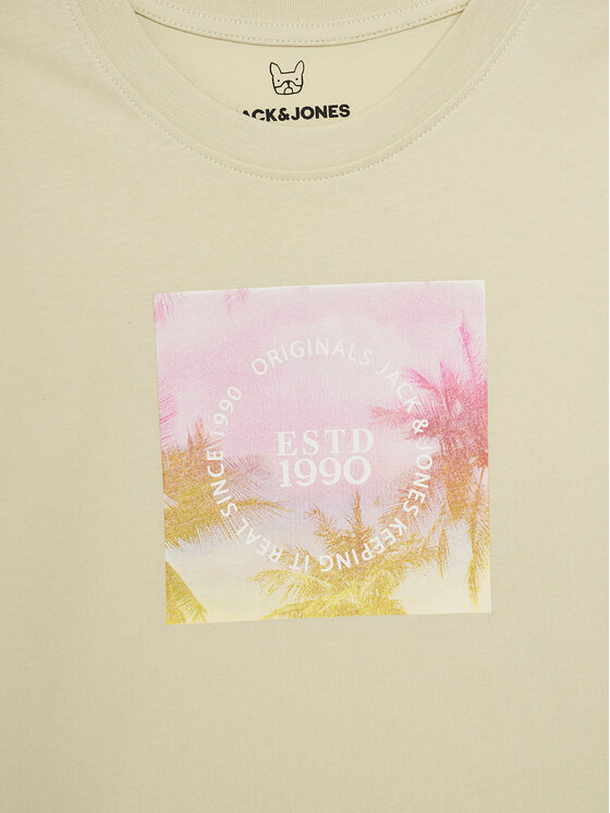 Jack & Jones Junior Jack & Jones Junior Футболка Varenna 12278349 Зелений Regular Fit
