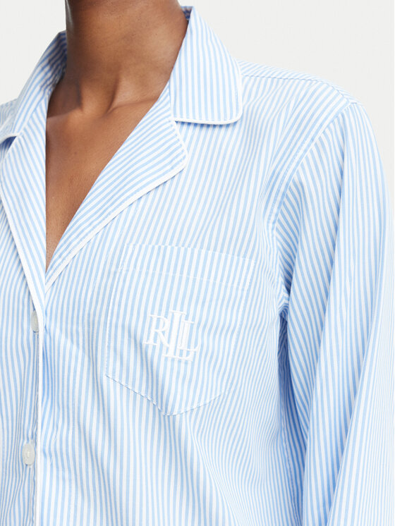 LAUREN RALPH LAUREN LAUREN RALPH LAUREN Πιτζάμα ILN92315 Ανοιχτό μπλε Regular Fit