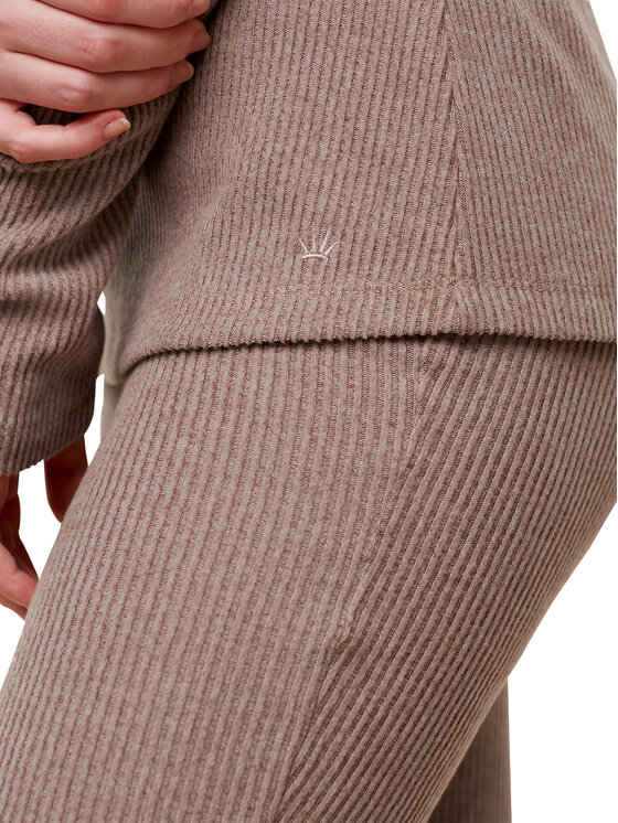 Triumph Triumph Maglietta del pigiama Thermal MyWear Top LSL 10216551 Beige Regular Fit