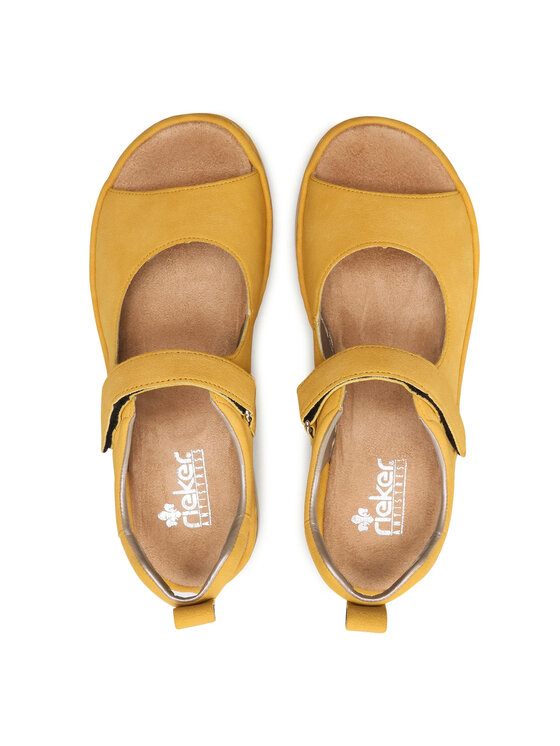 Rieker Sandales Rieker V59Q4-68 Dzeltens