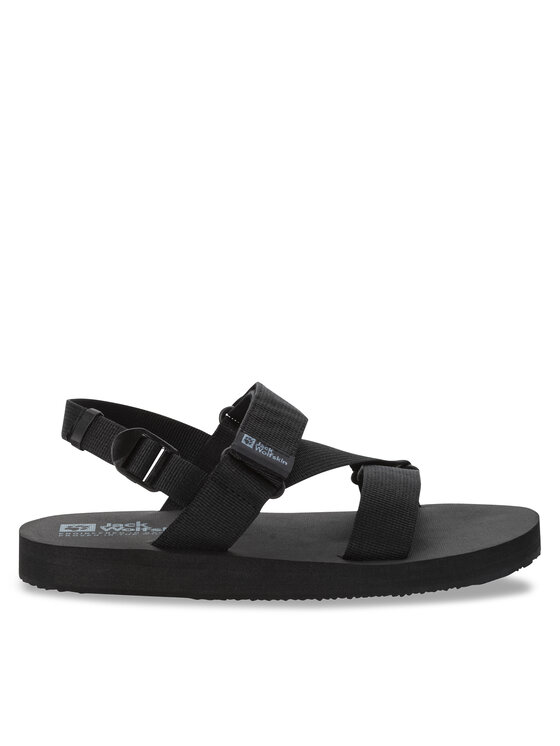 Jack Wolfskin Sandále Jack Wolfskin Urban Entdeckung Belt Sandal 4056711 Čierna