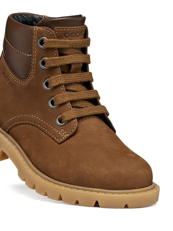 Geox Pohodni čevlji Geox J Shaylax Boy J16FAB 032BC CS66R S Rjava