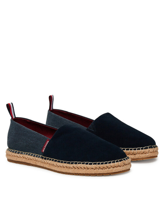 Tommy Hilfiger Espadrilles Tommy Hilfiger Hilfiger Flex Mix Espadrille FM0FM05497 Tumši zils