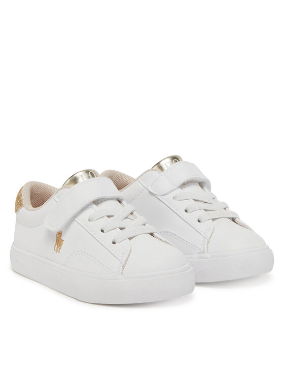 Polo Ralph Lauren Снікерcи Polo Ralph Lauren RF104099 Білий