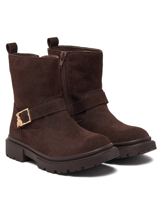 Patrizia Pepe Botines Patrizia Pepe PK425.24 Marrón oscuro