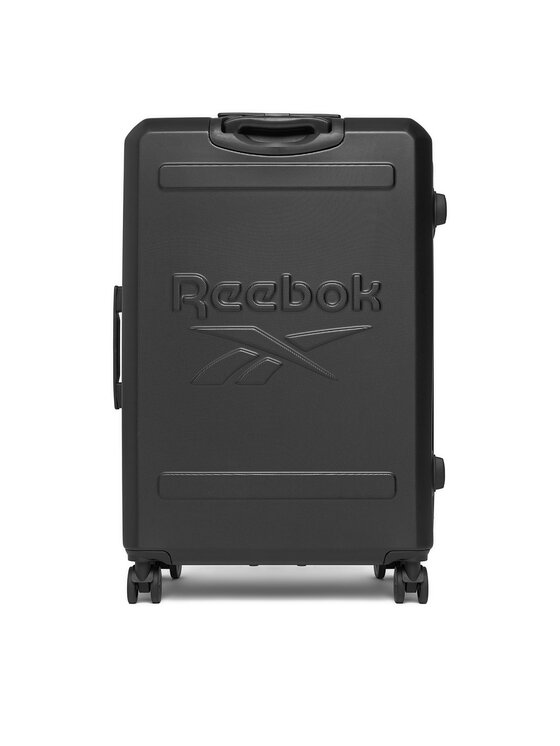 Reebok Liels koferis Reebok RBK-WAL-022-CCC-L Melns