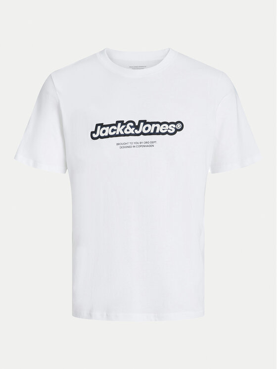 Jack & Jones Jack & Jones Marškinėliai Vesterbro 12265740 Balta Relaxed Fit