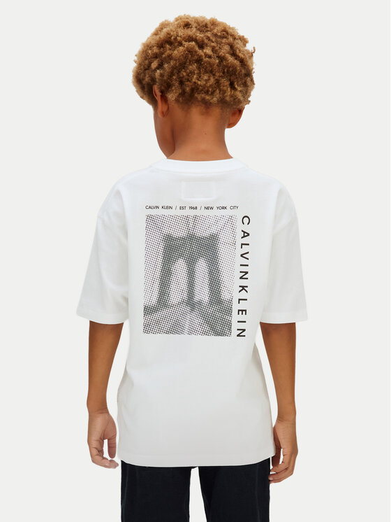 Calvin Klein Jeans Calvin Klein Jeans Camiseta Bridge LVCKSJA05B Blanco Regular Fit